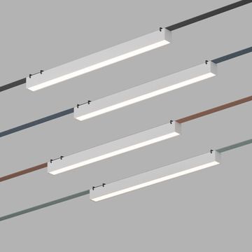 Трековый светодиодный светильник 24W 2700К-6000K DK5676-WH белый Belty Smart Linear Denkirs