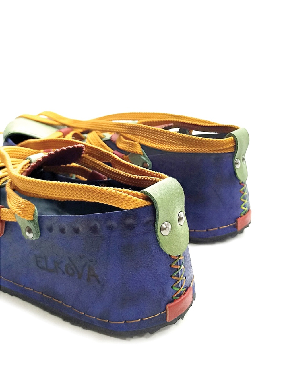 Туфли на шнуровке "Multicolor"