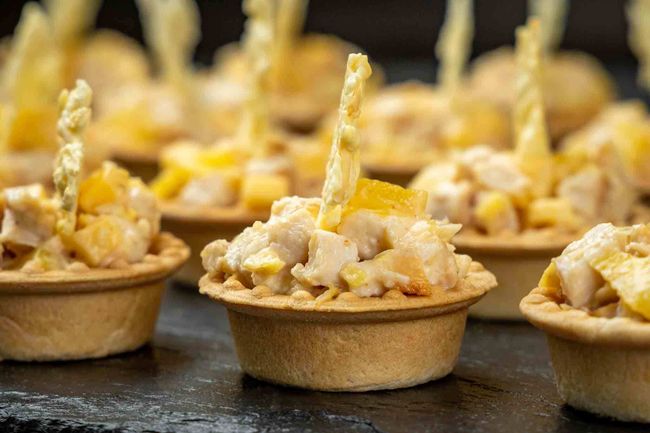 Тарталетка с ананасом, 20 шт.