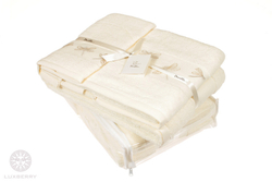 Набор полотенец 3 шт Devilla Palma Стрекозы экрю