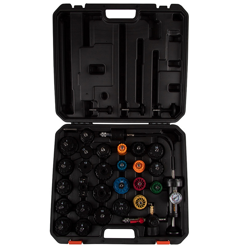 AFFIX (AF10331032C) Набор для тестирования герметичности системы охлаждения, 32 предмета, кейс