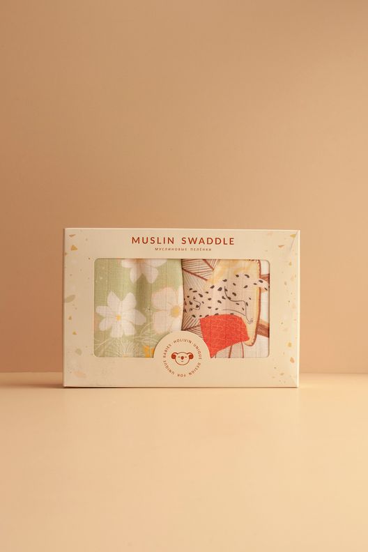 Сет из двух пеленок 120*100 / Holivin