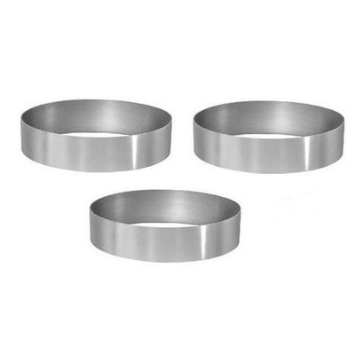 Форма Кольцо для тартов диаметр 200мм высота 20мм