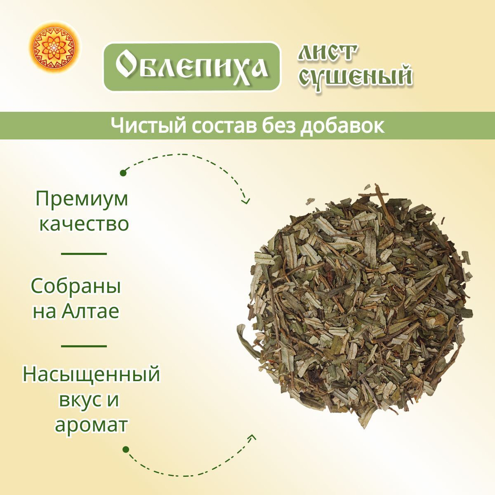 Лист облепихи.