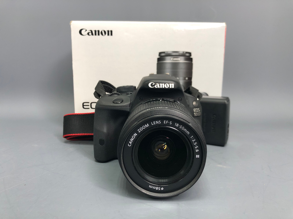 Canon EOS 100D Kit 18-55mm 3.5-5.6 III 5.300 кадров