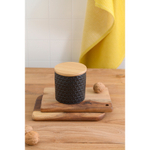 Банка для хранения керамическая farah, 480 мл, черная