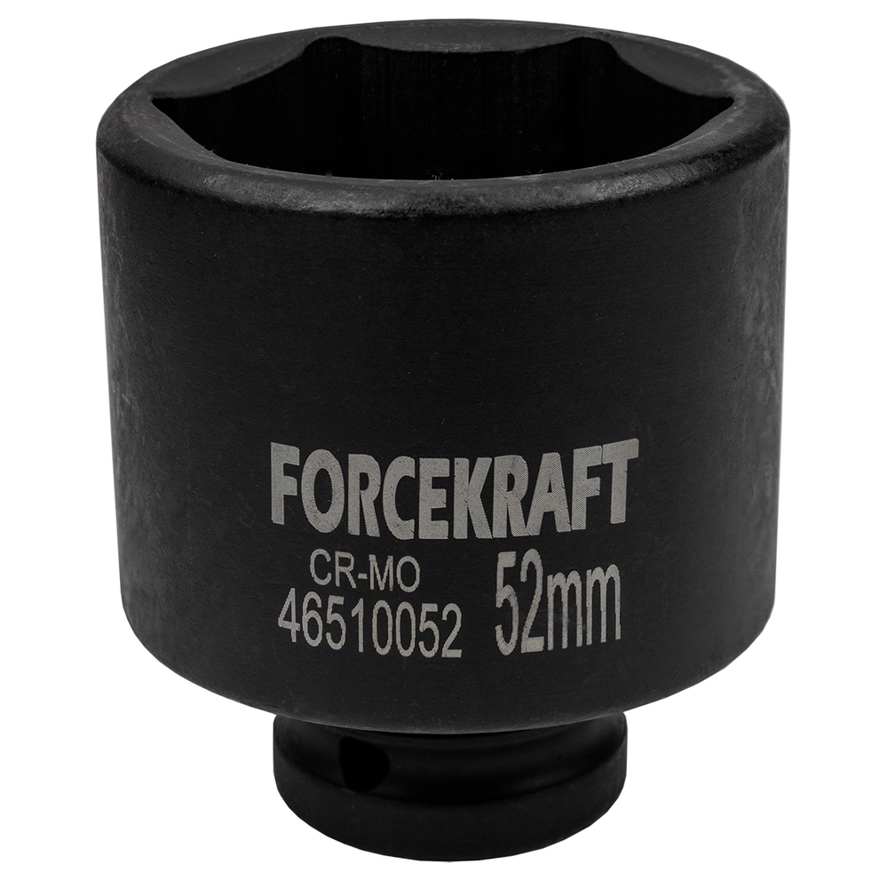 Головка ударная глубокая 3/4'', 52мм (6гр.) FORCEKRAFT FK-46510052