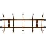 Вешалка настенная 470*180*67 (5 крючков) медный антик ВН5/А