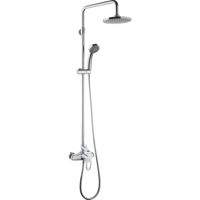 Ganzer Душевая система, рейлинг, без излива GZ 10060, хром