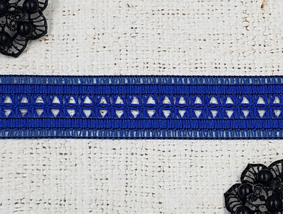 Кружево хлопковое/Тесьма вязаная, ш. 3,2 см (пр-во Беларусь)