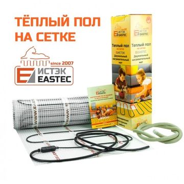 Комплект теплого пола на сетке ECM-0,5 м² 80Вт Eastec