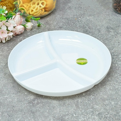 Менажница 3-х секционная "Oslo" 241*241*28мм, снежно-белый