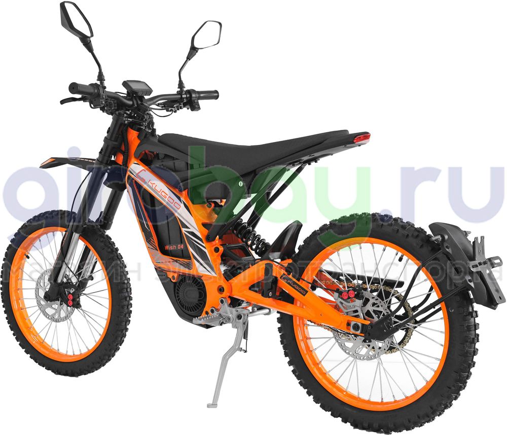Электропитбайк KUGOO WISH 04 3700W (60V/36Ah) фото №2