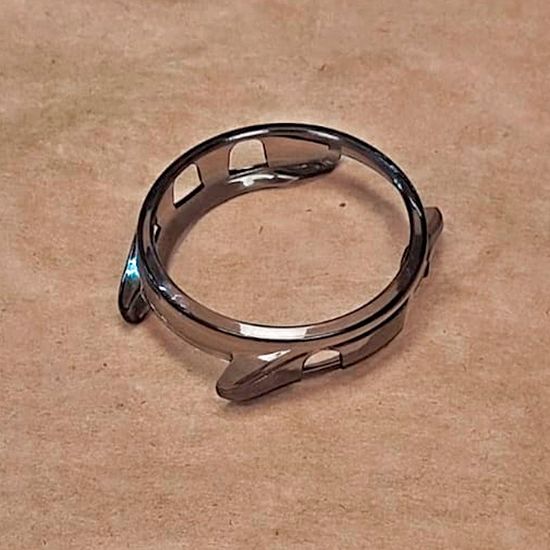 Чехол бампер для Garmin Forerunner 965 (Черный)