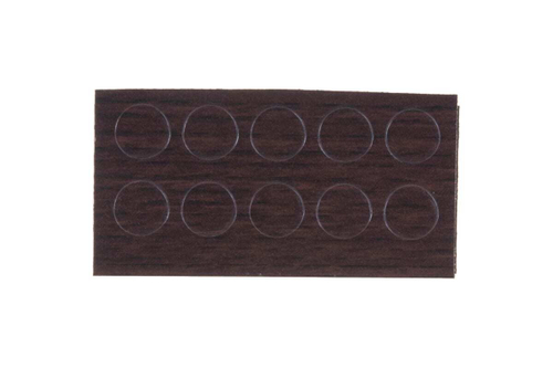 ЗАГЛУШКИ САМОКЛЕЙКИ ELEMENT ВЕНГЕ 12ММ 20ШТ 23773