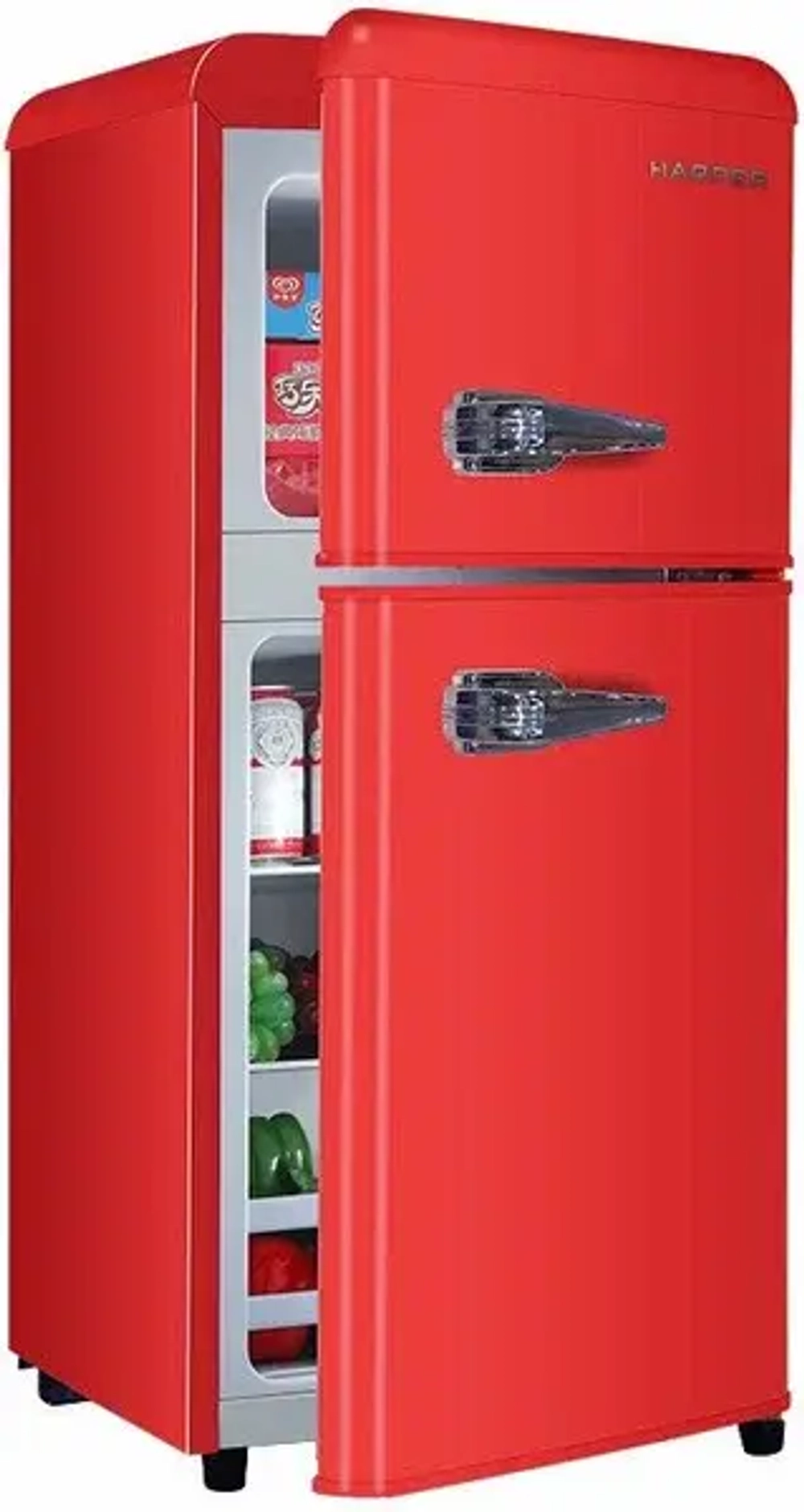 Холодильник двухкамерный HARPER HRF-T120M RED (q)