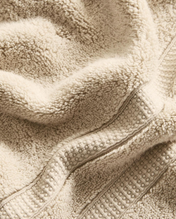 Zara Home - Очень мягкое двойное бордюрное банное полотенце, бежевый, 70х140 см