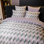 КПБ Сатин MS MS015, 2 спальный, 4 наволочки