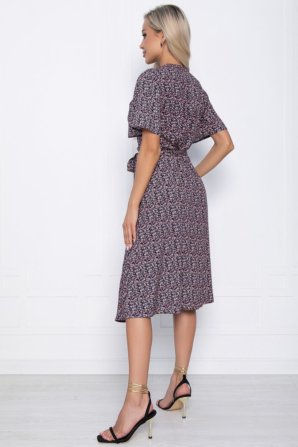 Платье Мода люкс (темно-синее) П10886 LT Collection