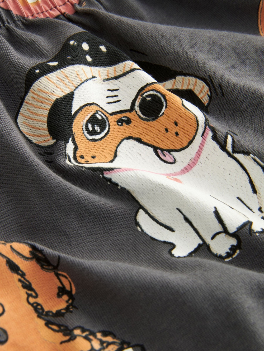 Пижама для девочки Next 855-827, 3 шт., Темно-серый, Розовый