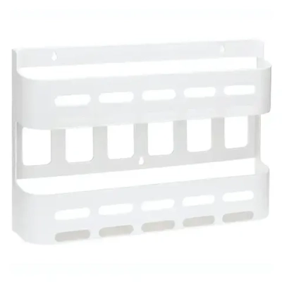 Органайзер навесной для специй белый