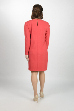 Нарядное платье 2677ШПА, красный #161К052677ШПА