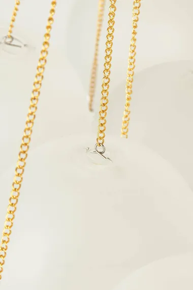 Люстра Hail Ø80х99 см, золото