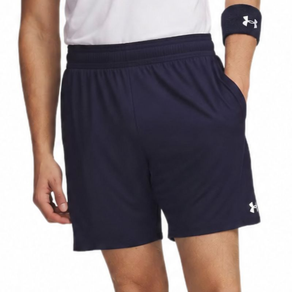Теннисные шорты Under Armour Tech Vent 7 in - midnight navy/white