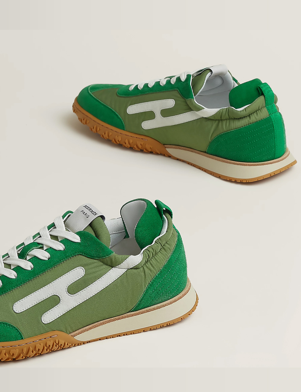 Hermes Jet Sneaker "Vert Jungle"