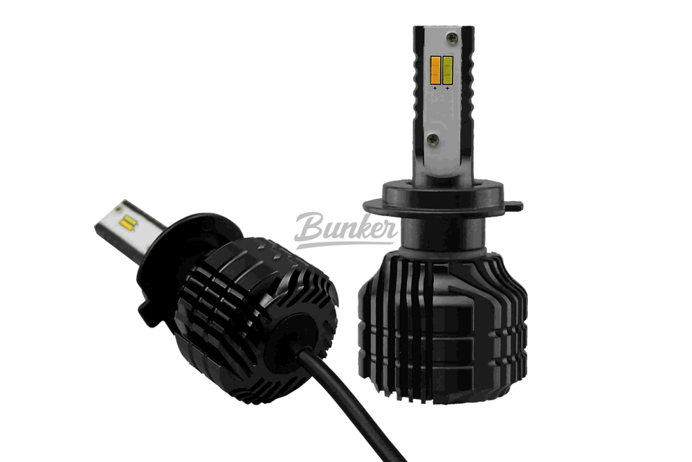 Cветодиодные лампы Sariti F5 цоколь H7 3000К/6000K,12V ( EMC )