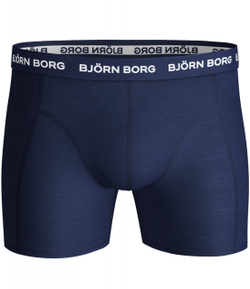 Мужские спортивные боксеры Björn Borg Shorts Solid 3P - небесный