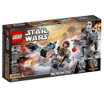 LEGO Star Wars: Бой пехотинцев Первого Ордена против спидера на лыжах 75195 — Microfighters — Ski Speeder vs. First Order Walker — Лего Стар ворз Звёздные войны