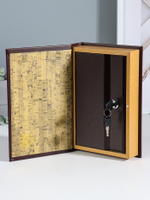 Шкатулка книга - сейф «Государева казна», дерево, искусственная кожа, 26×17×5 см