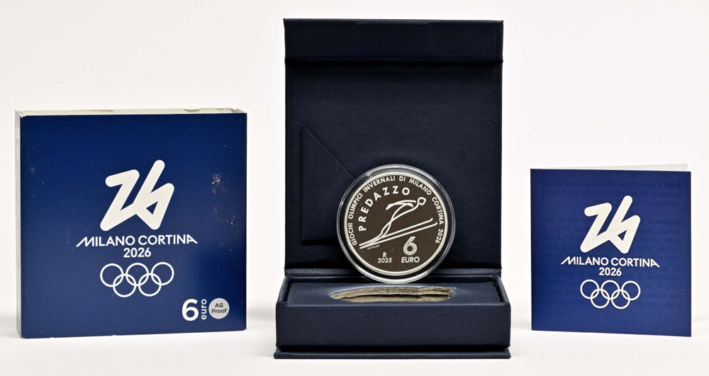 ИТАЛИЯ, 2025, 5 ЕВРО [СЕРЕБРО]