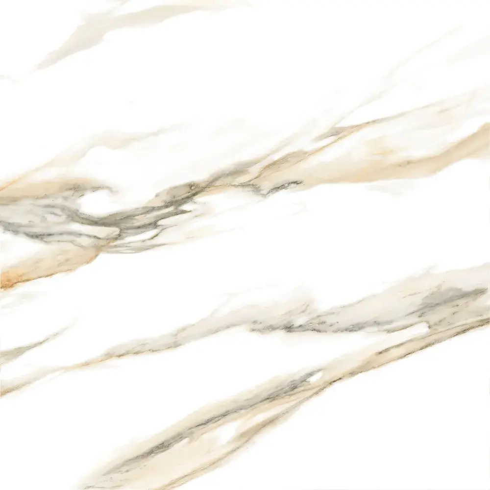 Керамогранит Alma Ceramica GFU57FSN04L Fusion 57x57 кремовый лаппатированный под мрамор