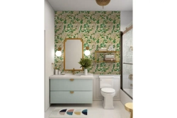 Пленка самоклеящаяся Плющ зеленый M202 450x7000 мм