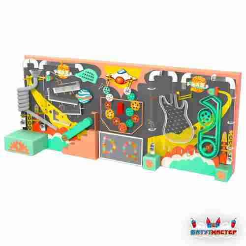 Интерактивная сенсорная стена «Полёт за кометой», 6,2×1,8×0,6 м