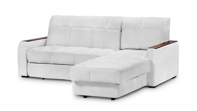 Диван с оттоманкой Гадар Vivaldi 06 253*220*95 см, Серый  Аккордеон Фиеста