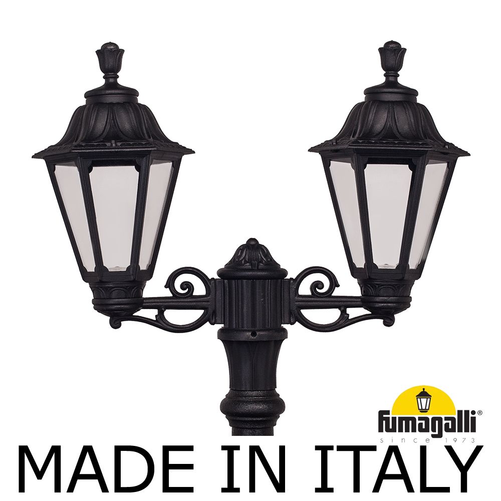 Парковый фонарь FUMAGALLI TABOR BISSO/RUT 2L E26.205.S20.AXF1R