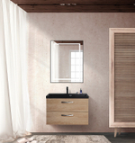 Тумба под раковину BelBagno Aurora 80 AURORA-800-2C-SO-RNN подвесная Rovere Nebrasca Nature