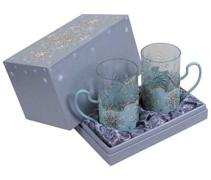 Set of 2 tea glass holder in a giftbox SET02D06122023001