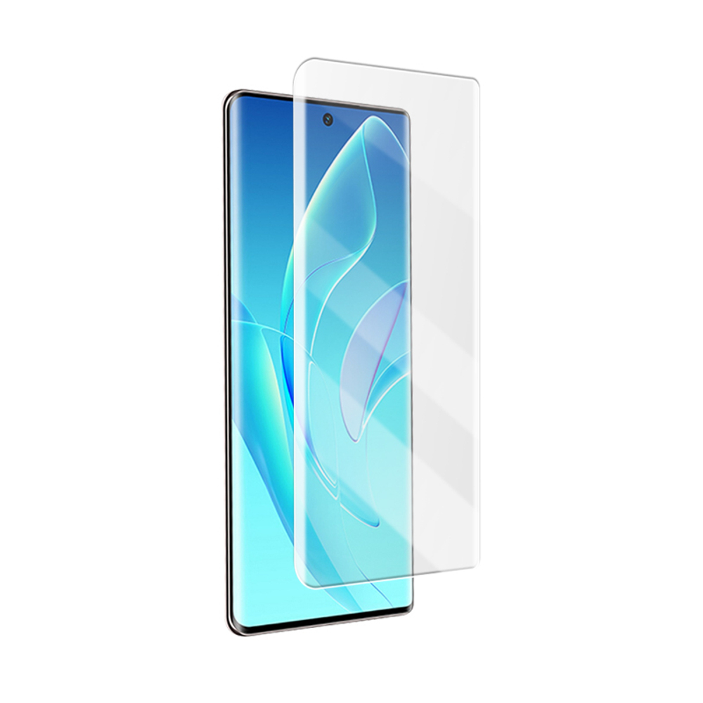 Закаленное стекло для смартфона Huawei Honor 60, 3D Full Glue UV с лампой УФ
