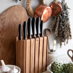 Подставка для 6 кухонных ножей Robert Welch Signature бук
