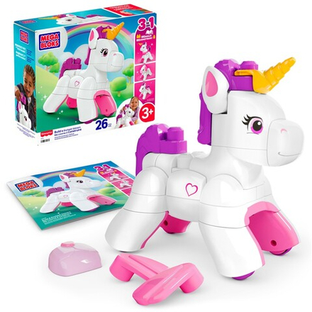 MEGA Bloks - Волшебный единорог для строительства 26 блоков JKG36