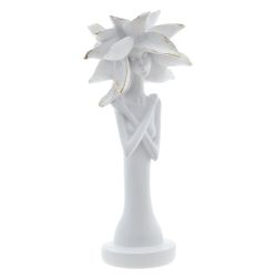 GAEM Фигурка декоративная "Девушка", L13 W13 H30 см