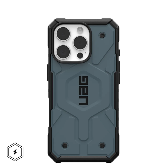 UAG Pathfinder Clear with MagSafe Series Case for Apple iPhone 16 Pro Cloud Blue (Синий)