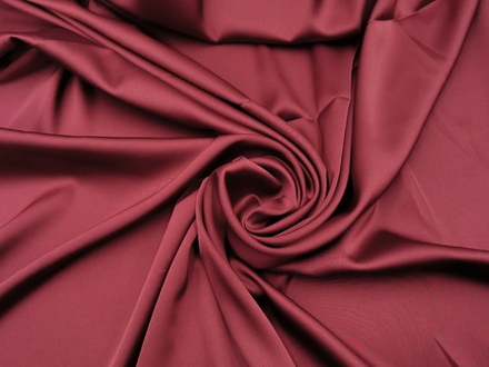 УЦЕНКА! Атлас-стрейч, эластичный, бельевой, бордо 42 х 120 см