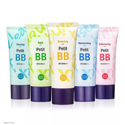 Holika Holika Petit BB Cream Shimmering ББ крем с жемчужной пудрой для сияния кожи