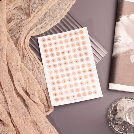 Стикерпак "Алфавит 2" 🤎