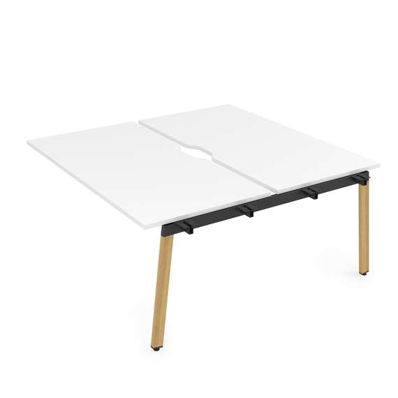 10БДСВ.289 Стол системы БЕНЧ, сдвоенный, на 2 рабочих места - средний (1400*1635*750)